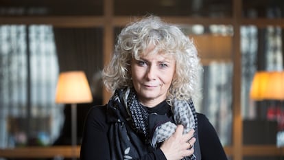 Mónica Terribas, periodista. Fotografiada en Madrid. SANTI BURGOS