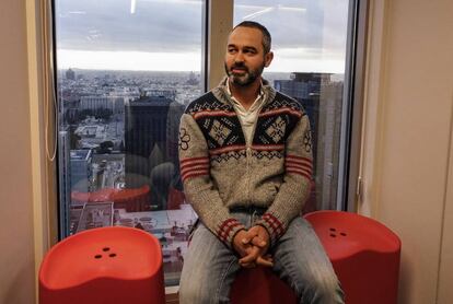 Sergio Boixo, jefe científico de teoría de la computación cuántica de Google, en la sede de la compañía en Madrid.