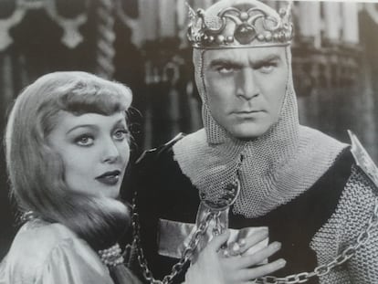 Loretta Young y Henry Wilcoxon, en 'Las cruzadas', de Cecil B. DeMille.