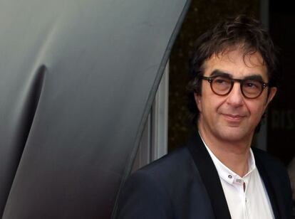 El director Atom Egoyan, antes de la presentación de 'Remember' en Venecia.