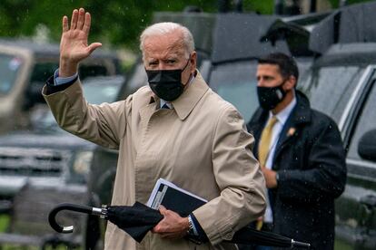 El presidente de EE UU, Joe Biden, el viernes en Washington.