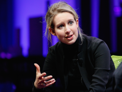 Elizabeth Holmes en el Fortune Global Forum (2015).