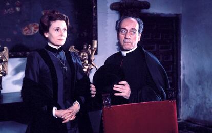Julia Gutiérrez Caba y José Luis López Vázquez en Doña Perfecta (1977), de César Fernández Ardavín.