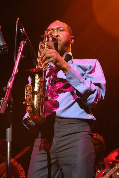 Seun Kuti, en Londres el pasado abril.