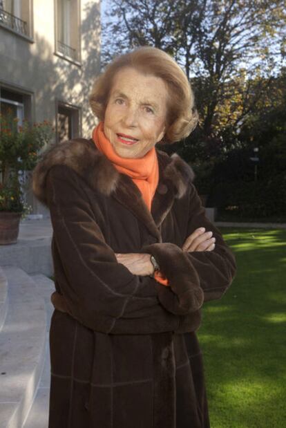 Liliane Bettencourt.