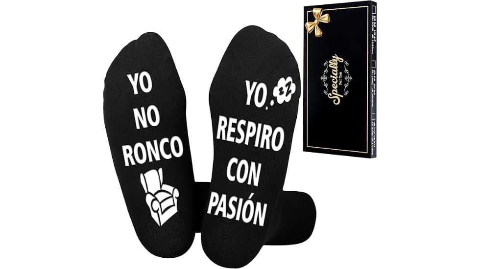 Calcetines para los papás que roncan.