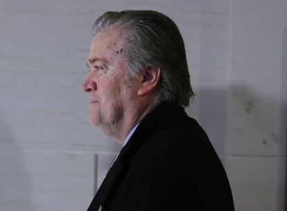 Steve Bannon, en una imagen de enero de 2016 en Washington.