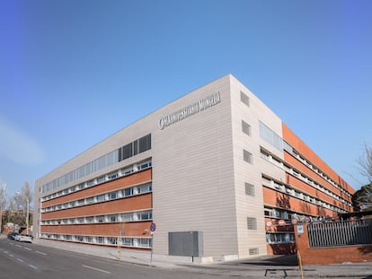 El Hospital HLA Universitario Moncloa, donde se produjo el enlace.