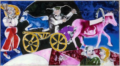 'El vendedor de ganado' (1922-1923), de Chagall.