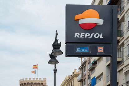 Una gasolinera de Repsol en Valencia