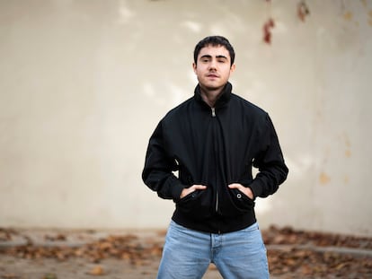 Ander Puig, en el Retiro de Madrid.