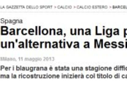 “Una Liga para recomenzar”