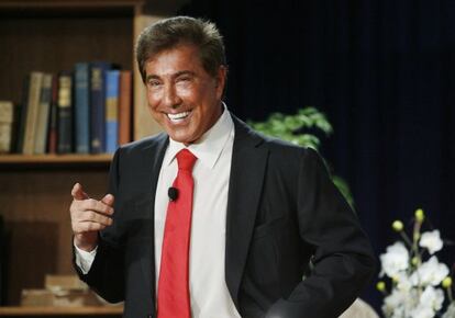 Steve Wynn, consejero delegado de Wynn Resorts, en una conferencia en Beverly Hills, California, en 2009.