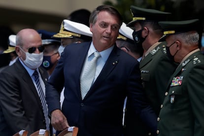 Presidente Jair Bolsonaro em Brasília no último dia 20.