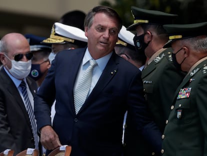 Presidente Jair Bolsonaro em Brasília no último dia 20.