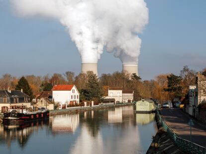 La central nuclear de Nogent, en Nogent-sur-Seine (Francia), en diciembre pasado.