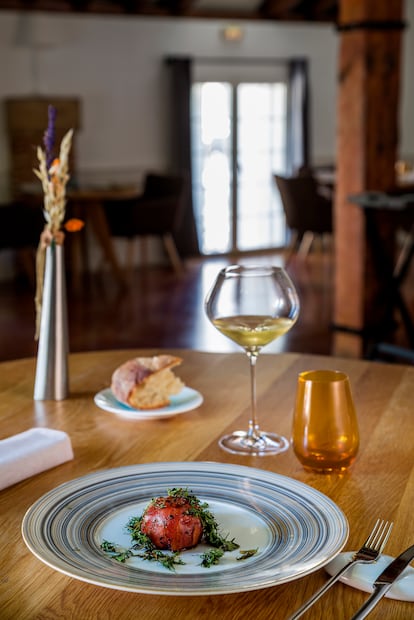 Restaurante Casa José, en Aranjuez, un municipio donde los productos de la huerta son protagonistas estelares.