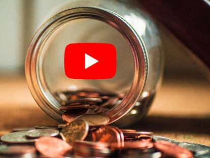 YouTube muestra los beneficios de su suscripción.