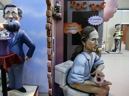 Pablo Iglesias se lleva la palma en las Fallas