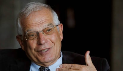 Josep Borrell, expresidente del Parlamento Europeo (PE) y exministro espa&ntilde;ol de Obras P&uacute;blicas.