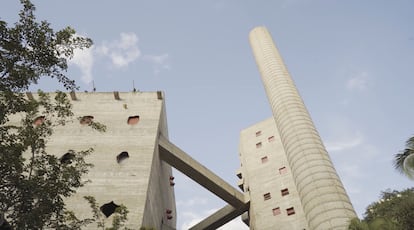 El Sesc Pompeia, el centro de interacción social, ocio y atracciones culturales diseñado por Lina Bo Bardi, en una foto de archivo.