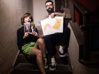 Emma Castañeiras y Félix Domínguez han lanzado el proyecto 'Mierdennials'.