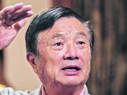 El fundador y presidente ejecutivo de Huawei, Ren Zhengfei.