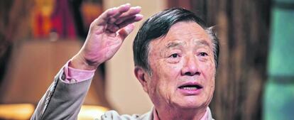 El fundador y presidente ejecutivo de Huawei, Ren Zhengfei.