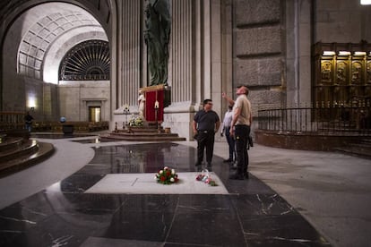 Tumba de Franco en el Valle de los Caídos.