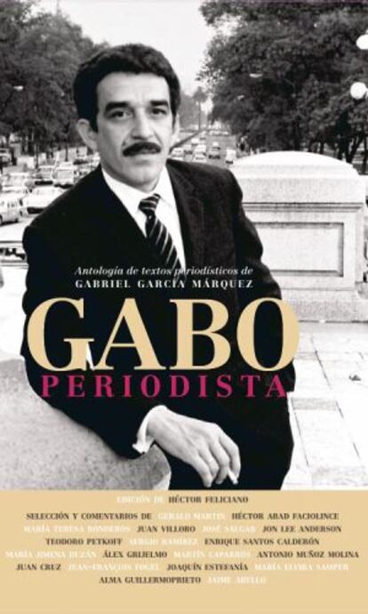 Detalle de la portada del libro 'Gabo periodista'.