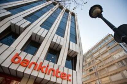 Una sucursal de Bankinter, en Barcelona
