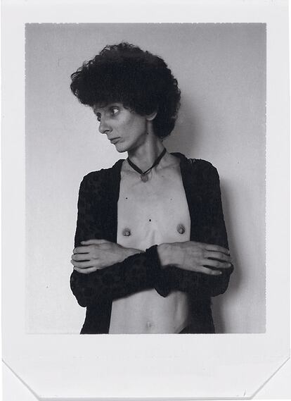 Robert Mapplethorpe, Diane, 1974. Polaroid tipo 55