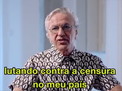 Caetano Veloso protesta contra o Governo Bolsonaro em seu perfil no Twitter.