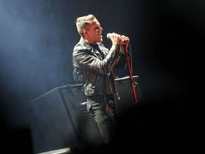 The Killers, durante su actuaci&oacute;n en el DCODE Festival.