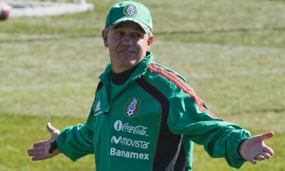 Aguirre en el Mundial de Sudáfrica.