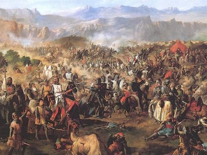 &lsquo;Batalla de las Navas de Tolosa&rsquo; pintado por Francisco de Paula Van Halen en el siglo XIX