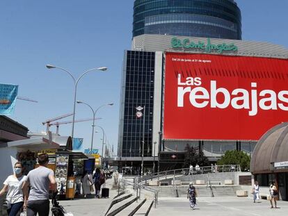 El Corte Inglés de Nuevos Ministerios, en Madrid.