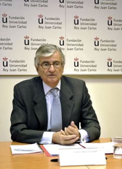 Torres-Dulce, durante la inauguración del curso de verano 'Justicia y Economía'.