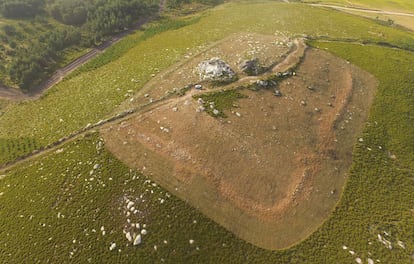 Campamento romano de O Penedo dos Lobos.