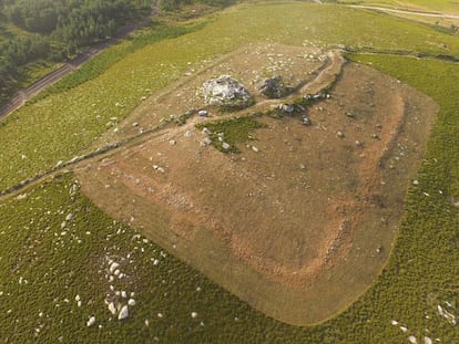 Campamento romano de O Penedo dos Lobos.