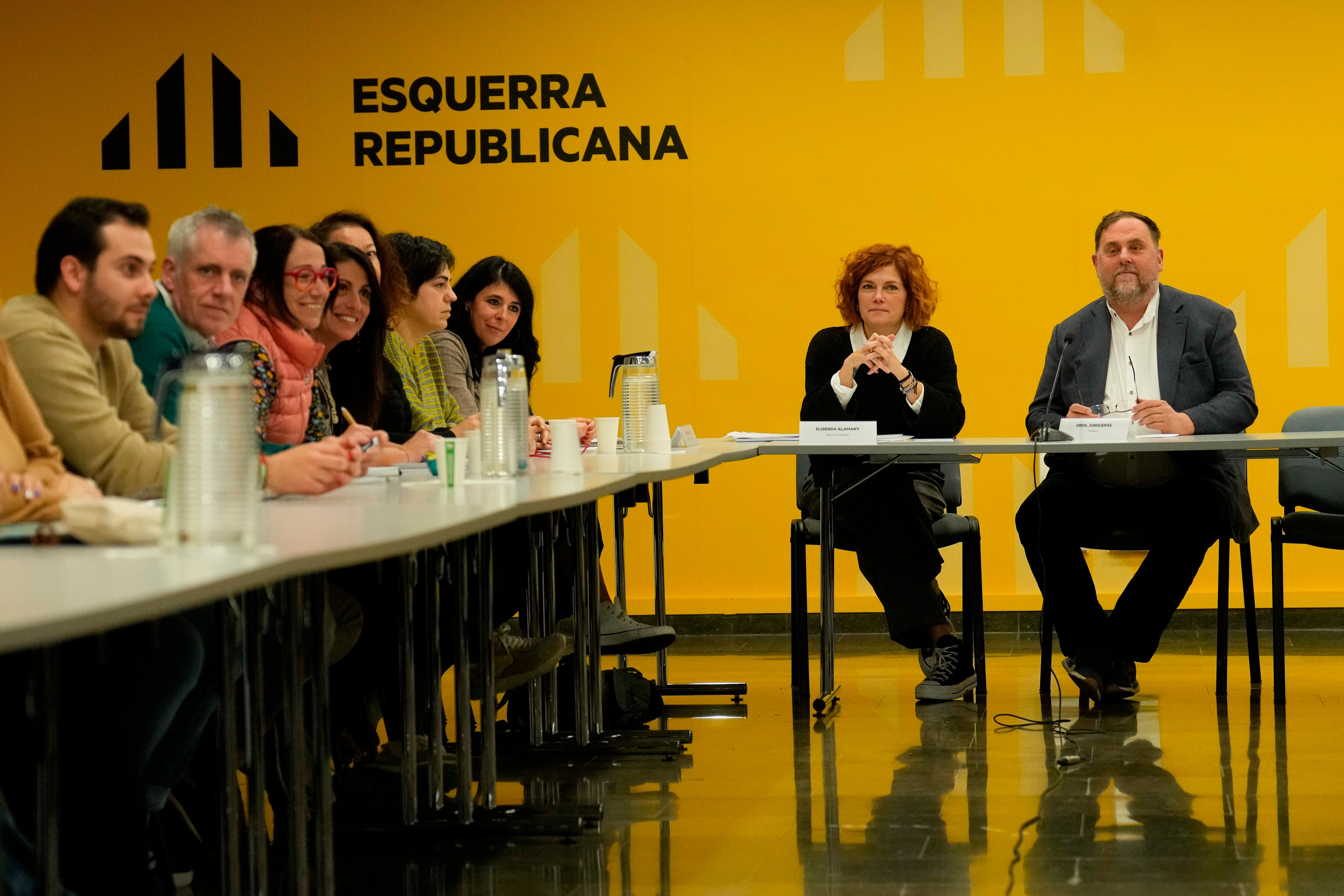 Los críticos de Junqueras se preparan para enmendar a la nueva cúpula de ERC 