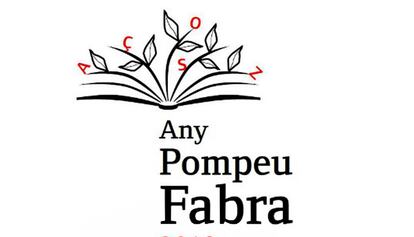 Logotipo oficial del Any Pompeu Fabra.
