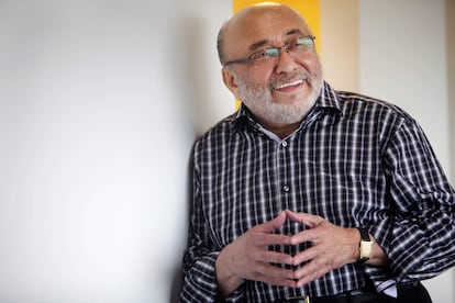 El pianista Eddie Palmieri posa para una fotografía en Nueva York, en 2011.