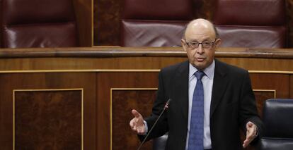 El ministro de Hacienda, Crist&oacute;bal Montoro.