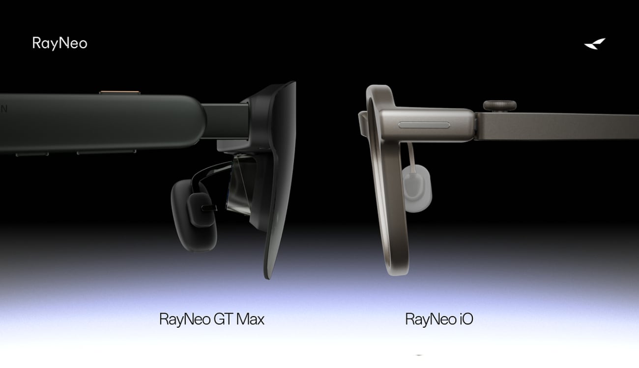 RayNeo renueva su catálogo con tres gafas para trabajar o disfrutar de un cine de 307 pulgadas