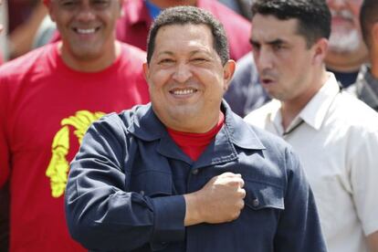 Hugo Chávez en una imagen de archivo.