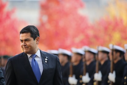 Presidente de Honduras Juan Orlando Hernández