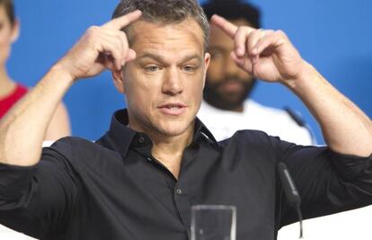 Matt Damon, en el festival de cine de Toronto.