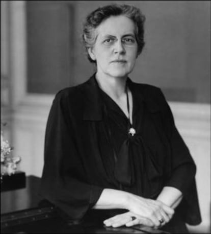 La compositora y pedagoga Nadia Boulanger.