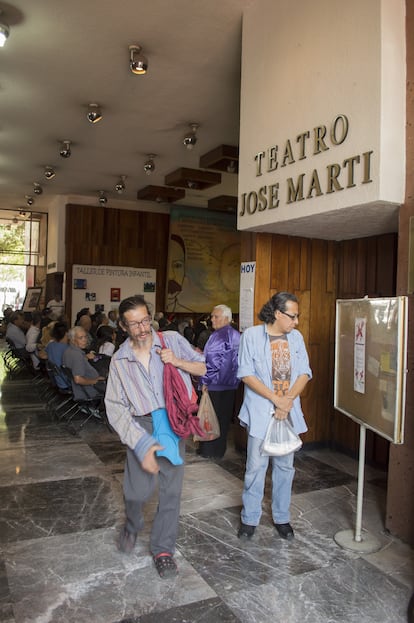 El Centro Cultural José Martí en Ciudad de México, en el año 2017.